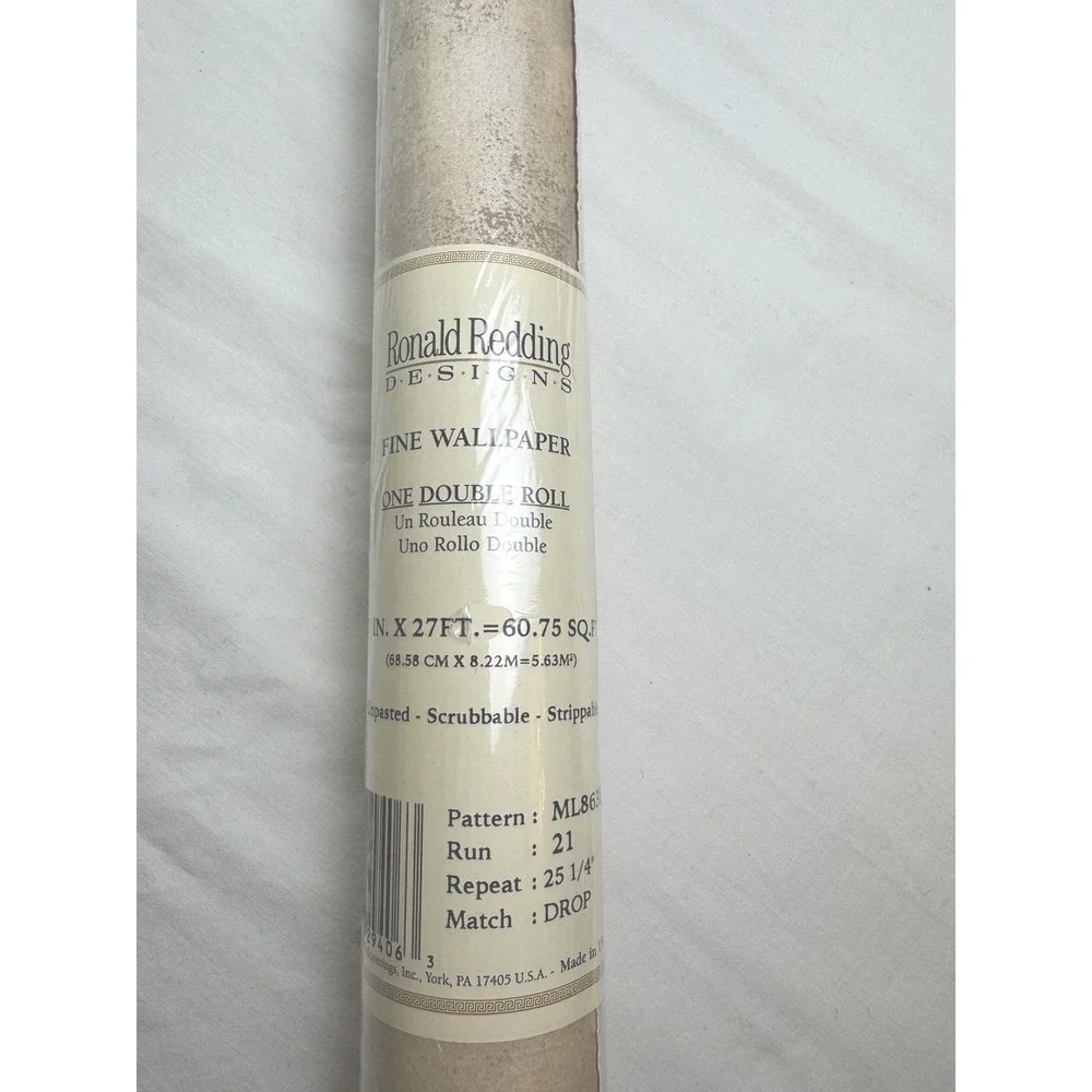 Ronald Redding Designs Fine Wallpaper Double Roll 27in X 27Ft ML8632